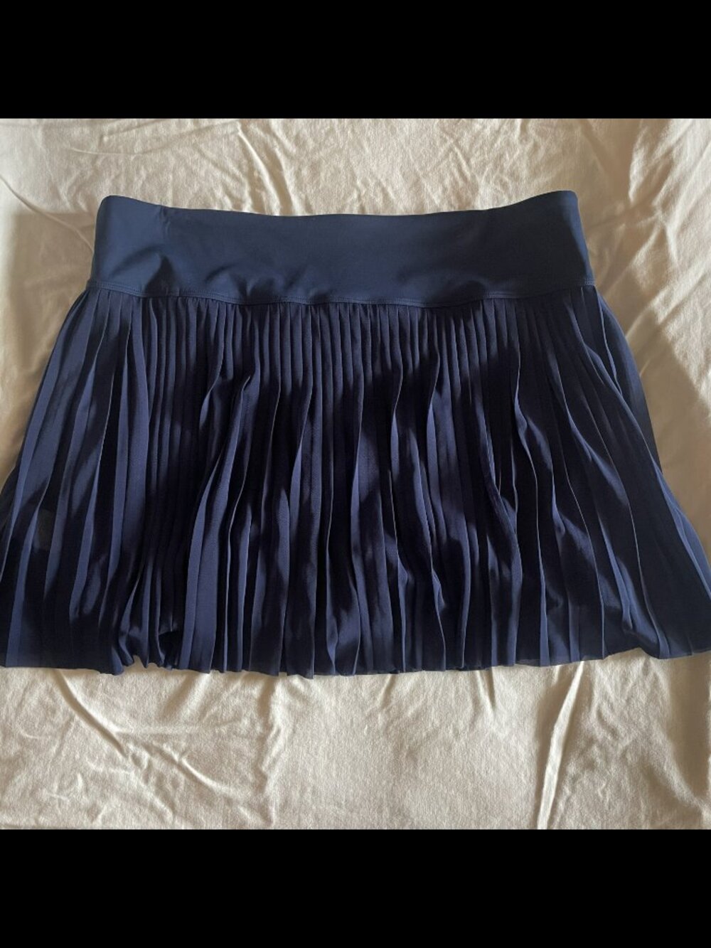 ACEGOLFS XL Navy Pleated Athletic Skirt